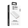 S-LINK  P201 MİCRO+TYPE-C+USB TAŞINABİLİR POWERBANK BEYAZ 20000mah