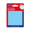 KRAF 7676TR YAPIŞKANLI NOT KAĞIDI 50yp.76x76mm. ŞEFFAF MAVİ