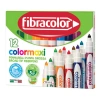 FİBRACOLOR COLORMAXİ YIKANABİLİR SUBECKS JUMBO KEÇELİ KALEM 12li
