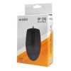 A4 TECH OP-330 USB  V-TRACK 1200 DPI 1.5 MT KABLOLU MOUSE SİYAH
