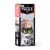 BLUE FOCUS BF052 CUTE CAT PUZZLE YAPBOZ 12x29cm 78 PARÇA
