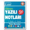 TONGUÇ 6. SINIF 1.DÖNEM YAZILI NOTLARI 1. VE 2. YAZILI