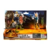 MATTEL HDX46/GWM28 JURASSIC WORLD CLAIRE & DILOPHOSAURUS KARAKTER VE DİNOZOR FİGÜRÜ PAKETİ