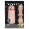VAGONLİFE COCOSMILE ÇİZGİLİ PİPETLİ ÇELİK TERMOS CS0003 500ML PINK