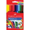 FABER CASTELL EĞLENCELİ KEÇELİ KALEMİ 10LU