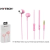 HYTECH HY-X05 MOBİL TELEFON UYUMLU KULAK İÇİ MİKROFONLU KULAKLIK PEMBE