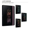 GIPTA LIFE-BOOK İPLİK DİKİŞLİ SERT KAPAK DEFTER A5 120YP. ÇİZGİLİ