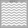 ARTDECO STENCİL 30X30CM ZİGZAGLAR 134