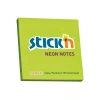 GIPTA STICKN 76X76 NEON YEŞİL YAPIŞKANLI NOTLUK 100 YP.