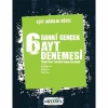 OKYANUS SANKİ GERÇEK AYT EŞİT AĞIRLIK - SÖZEL  6LI DENEME