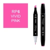 TOUCH TWIN RP-6 ÇİFT UÇLU MARKER VIVID PINK
