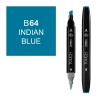 TOUCH TWIN B64 ÇİFT UÇLU MARKER INDIAN BLUE