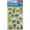 TANEX KIDS TNX-27216 DEKORATİF ETİKETLER - KAKTÜS SERİSİ STICKER - TEKLİ