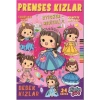 LAMA TOYS POPSTICKER PRENSES KIZLAR STICKERLI BOYAMA KİTABI 24 SAYFA