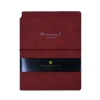 VICTORIAS JOURNALS 1821 KUKA SOFT KAPAK NOTEBOOK 14.8x21cm A5 80gr. 96YP. ÇİZGİLİ DEFTER KIRMIZI