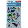 TANEX KIDS TNX-25046 DEKORATİF ETİKETLER - DENİZ HAYVANLARI SERİSİ STICKER