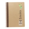 GIPTA ENVIRO SPR.KRAFT SERT KAPAK 17x24 100YP.KARELİ DEFTER
