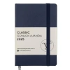 VICTORIAS JOURNALS 124-1484 9X14 CLASSIC LASTİKLİ GÜNLÜK AJANDA A5 - LACİVERT