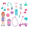 MATTEL GBF85-HDW51 POLLY POCKET SPOR YAPIYOR OYUN SETİ