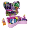 MATTEL  FRY35/GTN21 POLLY POCKET VE MACERALARI MİCRO OYUN SETİ BUTTERFLY BACKYARD COMPACT