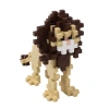 PLUS-PLUS 4191 LION MİNİ MİX BLOK PUZZLE YAPI SETİ 100 PARÇA TÜP