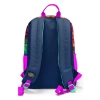 CORAL HIGH 23629 KIDS PEMBE LACİVERT GRAFİTİ DESENLİ DÖRT BÖLMELİ SIRT ÇANTASI