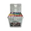 TMN 593077 Z-COLORS ART DRAW DESING ÇİFT UÇLU MARKER SAPLI PVC KUTU 48 RENK
