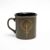 MACMUG 380924 LOTR AMSTERDAM MUG GONDOR TREE İÇİ SİYAH DIŞI K.KAHVE SERAMİK KUPA 260ml