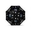 CORAL HIGH 12679 KIDS SİYAH GALAXY DESENLİ ÇOCUK ŞEMSİYESİ