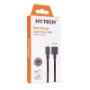 HYTECH HY-X91 1m 2A iPHONE LIGHTNING SİYAH ŞARJ KABLOSU