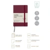 VICTORIAS JOURNALS 124-1485 9X14 CLASSIC LASTİKLİ GÜNLÜK AJANDA A5 - BORDO