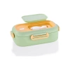VAGONLIFE BL2106 PASLANMAZ ÇELİK YEMEK KABI - LUNCH BOX 2 BÖLMELİ 550 ML YEŞİL