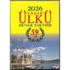 ÜLKÜ DUVAR TAKVİMİ 2026