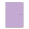 KESKİN 16.5X22.5 PASTEL NOTE SPİRALLİ PP KAPAK DEFTER 80 YP. ÇİZGİSİZ