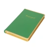 VICTORIAS JOURNALS MONACO 0228 VEGAN DERİ SERT KAPAK 13x21 100gr.160 SYF. PLANNER ÇİZGİLİ DEFTER YEŞİL