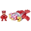 HASBRO F5204/F5340  PJ MASKELİLER ANIMAL POWER FİGÜR VE HAYVAN SÜRÜCÜSÜ OWLETTE