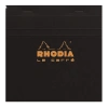 RHODIA RT148209 148x148 mm KARELİ BLOKNOT SİYAH KAPAK 80 YP.