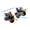LEGO 76260 MARVEL BLACK WIDOW VE CAPTAIN AMERİKA MOTOSİKLETLERİ 130 PARÇA 6+