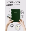 VICTORIAS JOURNALS NOTE BENE 9263 PREMIUM NOTEBOOK SPİRALLİ SERT KAPAK A5 100gr.160 SYF. ÇİZGİLİ DEFTER YEŞİL