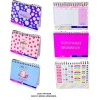 BAM BAM-1227 KONUŞAN MASAÜSTÜ ÜÇGEN SPİRALLİ 21X14 HAFTALIK PLANNER