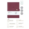 VICTORIAS JOURNALS 124-1407 19X25 EXECUTIVE HAFTALIK AJANDA - BORDO