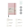 VICTORIAS JOURNALS 124-1489 9X14 CLASSIC LASTİKLİ GÜNLÜK AJANDA A5 - PEMBE