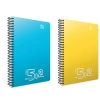 GIPTA ECO BX NOTES A4 SPİRALLİ SEPERATÖRLÜ 5+2  PP KAPAK 180 YP DEFTER