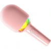 DOPPLER RAINBOW SES DEĞİŞTİRME ÖZELLİKLİ KARAOKE MİKROFON PEMBE