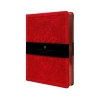 VICTORIAS JOURNALS 3478 VINTAGE OLD BOOK 14x20cm 80gr.160YP. ÇİZGİLİ DEFTER RED