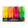 SERVE BERRY MİNİ NEON FOSFORLU KALEM SETİ 4LÜ