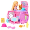 BARBIE JDF89 CHELSEA BEBEK KÖPEKÇİĞİN TAŞIMA ÇANTASI OYUN SETİ 3+
