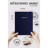 VICTORIAS JOURNALS NOTE BENE 9212 CLASSIC NOTEBOOK SERT KAPAK 19x25cm 70gr.320 YP. ÇİZGİLİ DEFTER LACİVERT