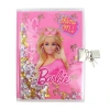 CEM BARBIE B-804 PULLU KİLİTLİ PVC CİLTLİ HATIRA DEFTERİ14X19cm ÇİZGİLİ