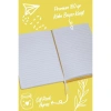 VICTORIAS JOURNALS 1655 BUJO VEGAN DERİ 14X21 160gr.96YP. ÇİZGİLİ DEFTER SARI
